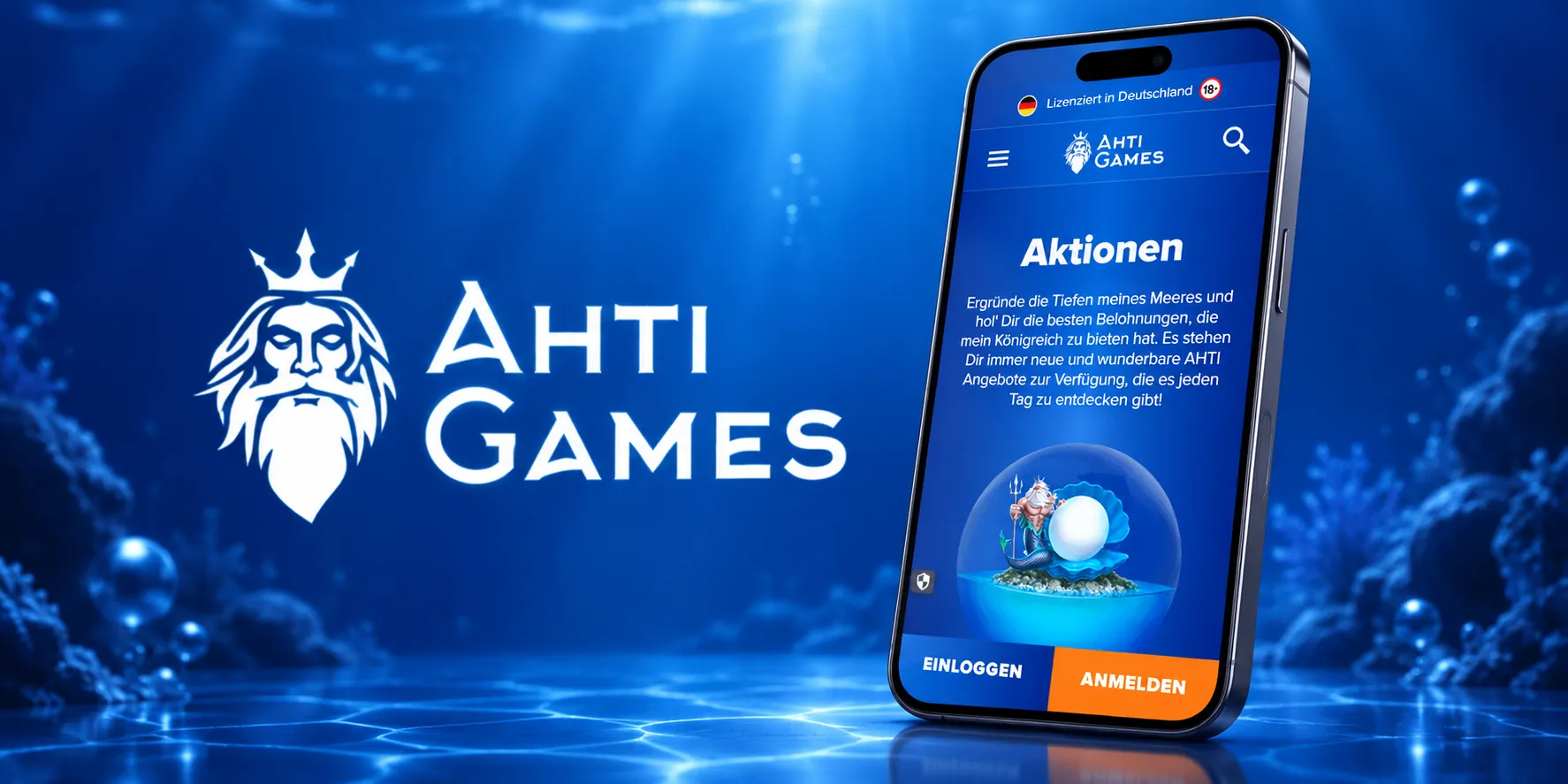 AHTI Casino App Screenshot
